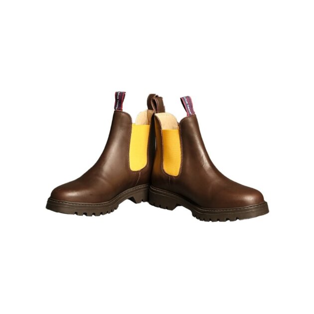 damen boots jackaroo brown gelb 02 1 1